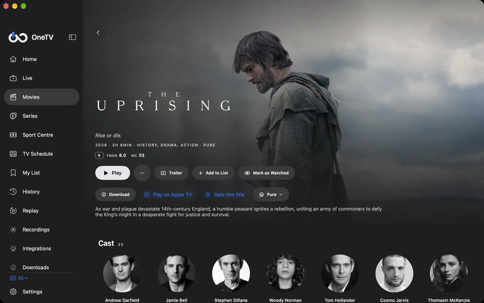 OneTV Connect · Mac
