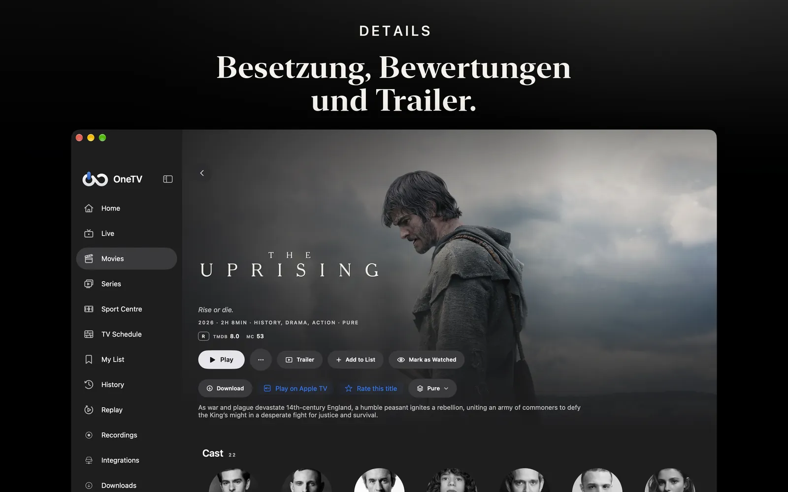 OneTV Connect — Mac