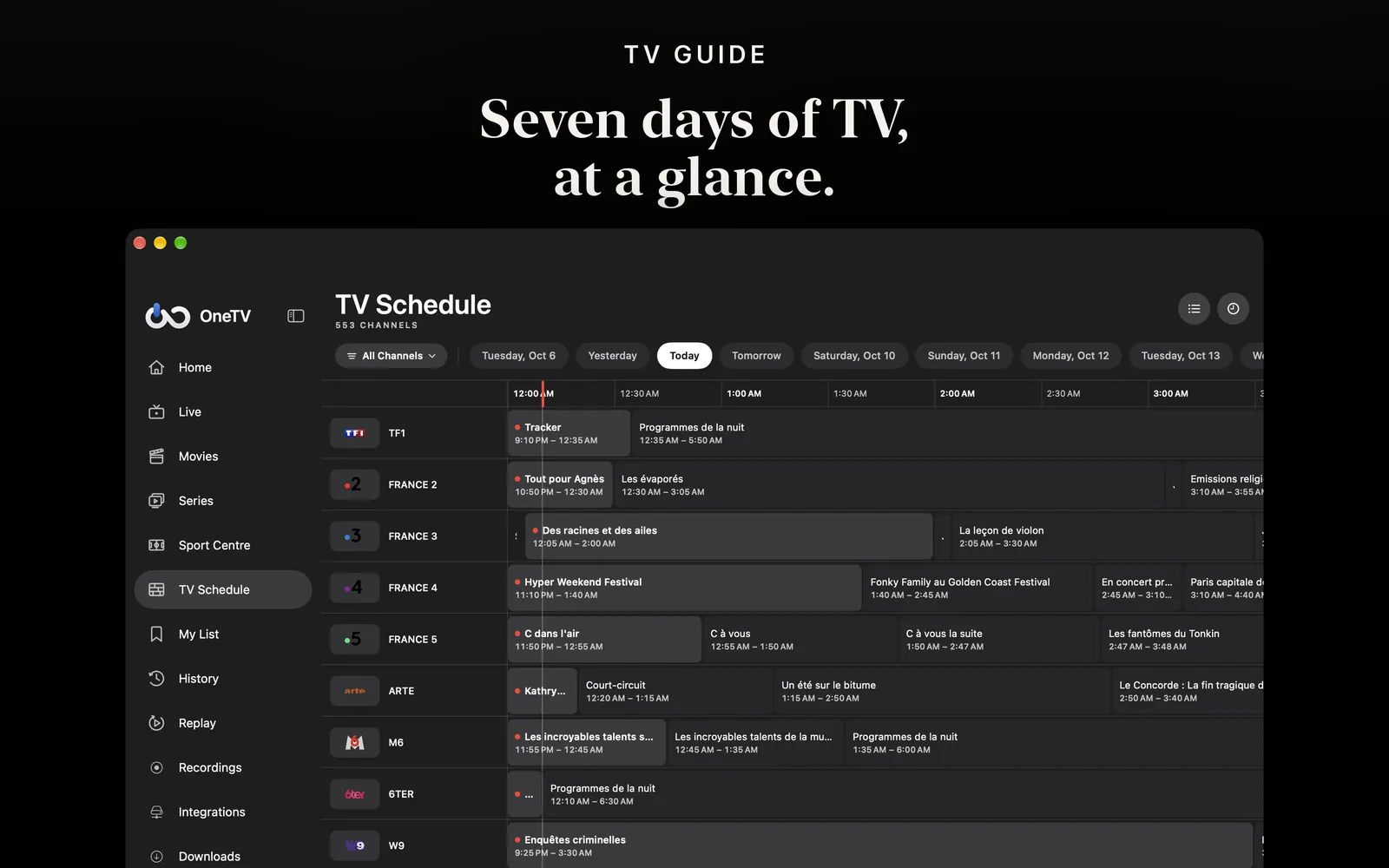OneTV Connect — Mac
