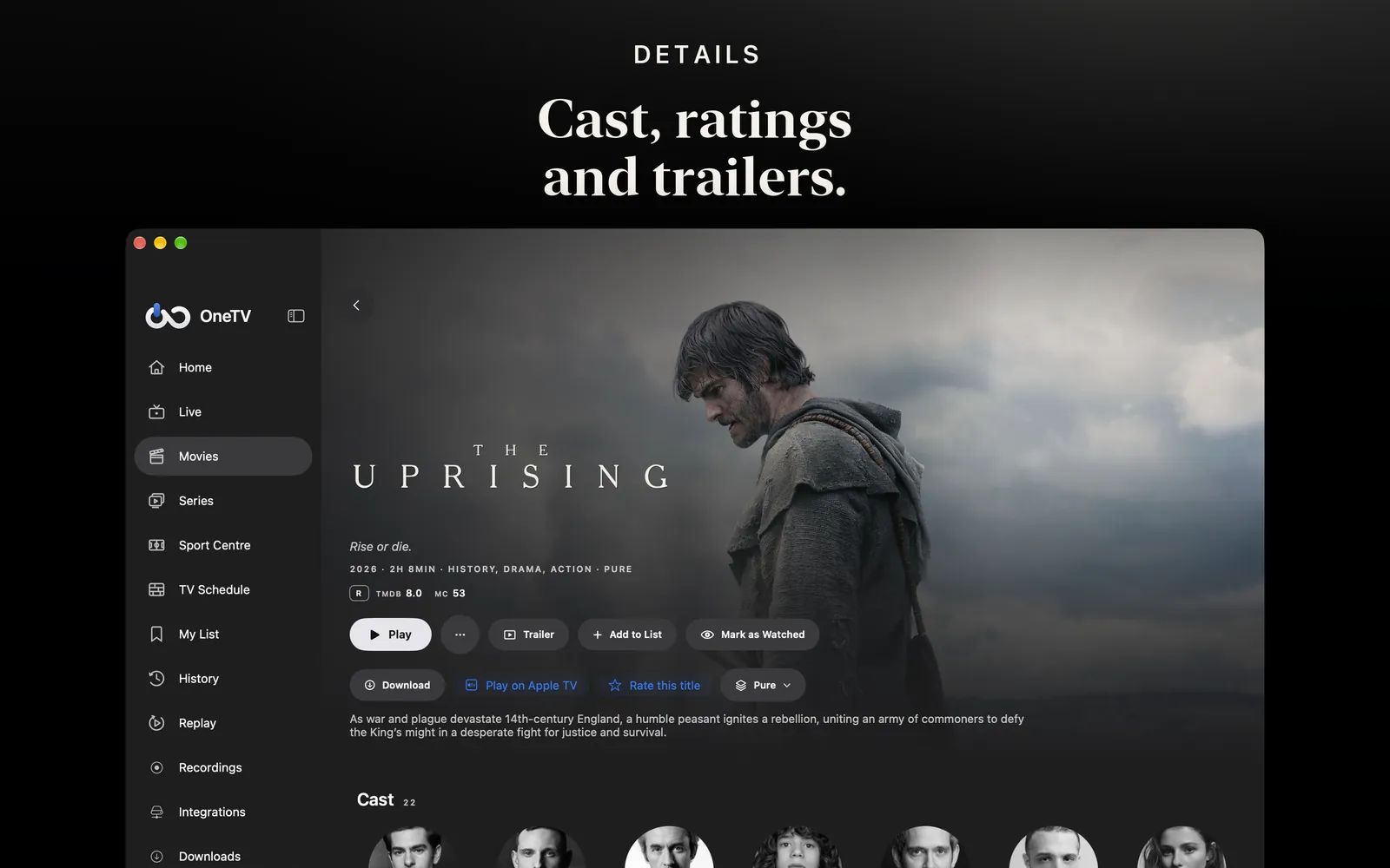 OneTV Connect — Mac