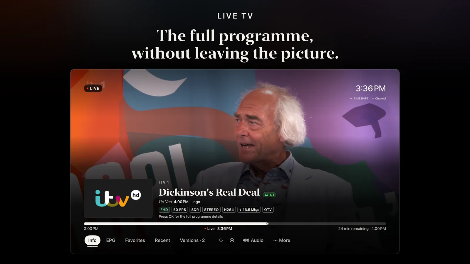 OneTV Connect — Apple TV