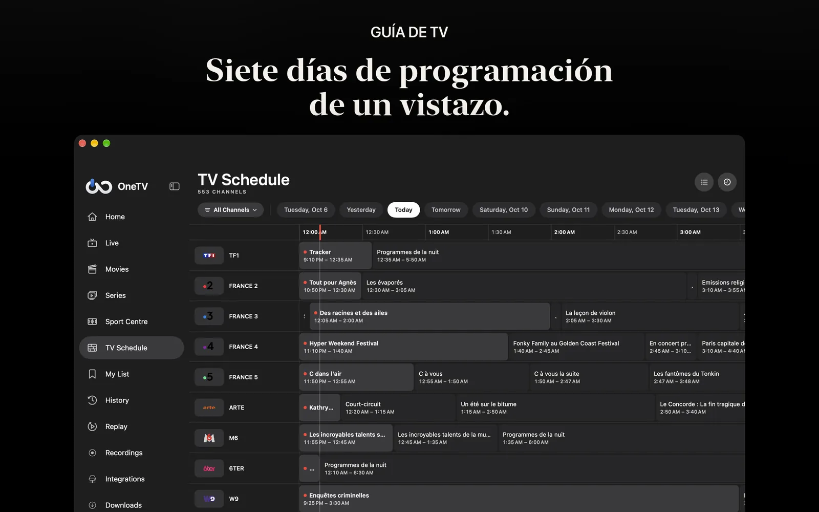 OneTV Connect — Mac