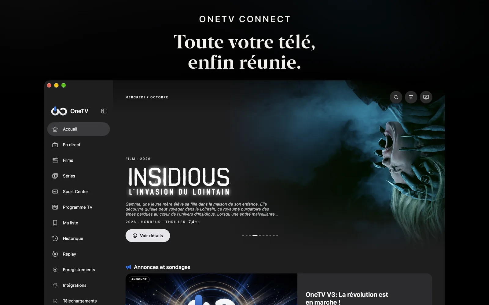OneTV Connect — Mac