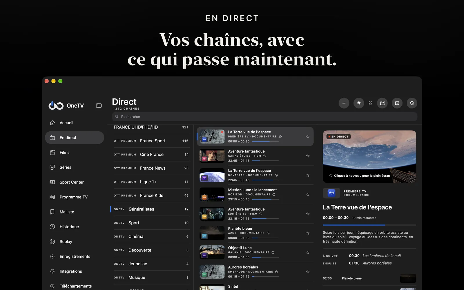 OneTV Connect — Mac