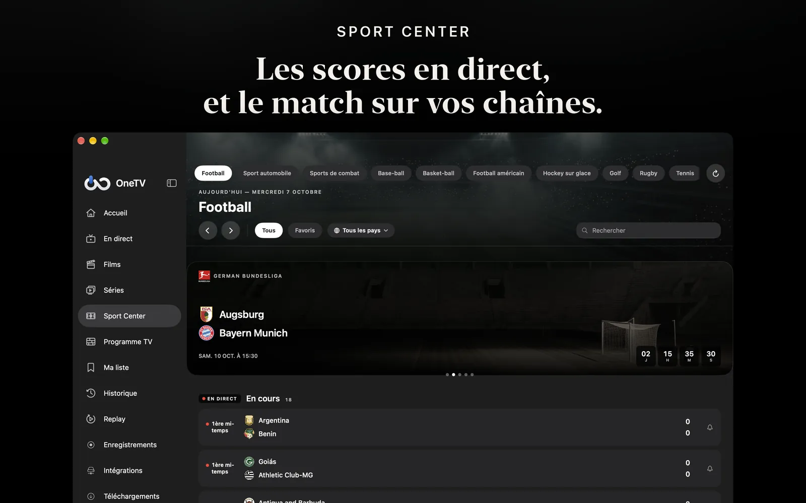 OneTV Connect — Mac
