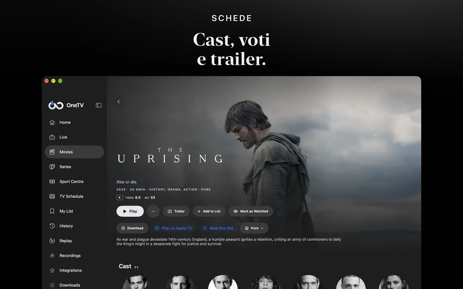 OneTV Connect — Mac